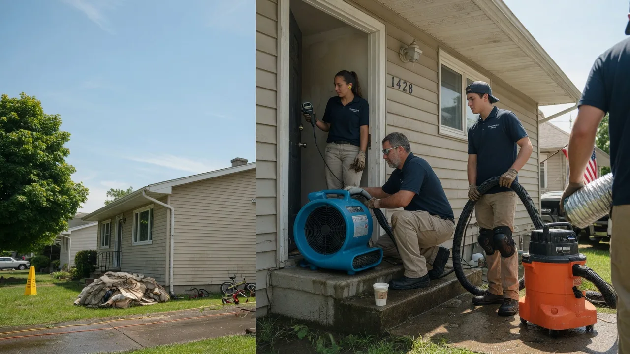 Water Damage Restoration in Plainfield, PA near me